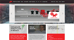 Desktop Screenshot of omd.pl